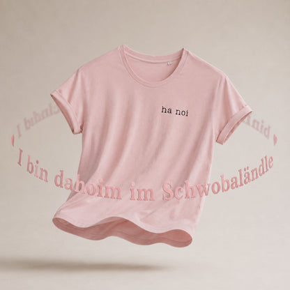 Sommerliches Statement Damen Shirt "ha noi"