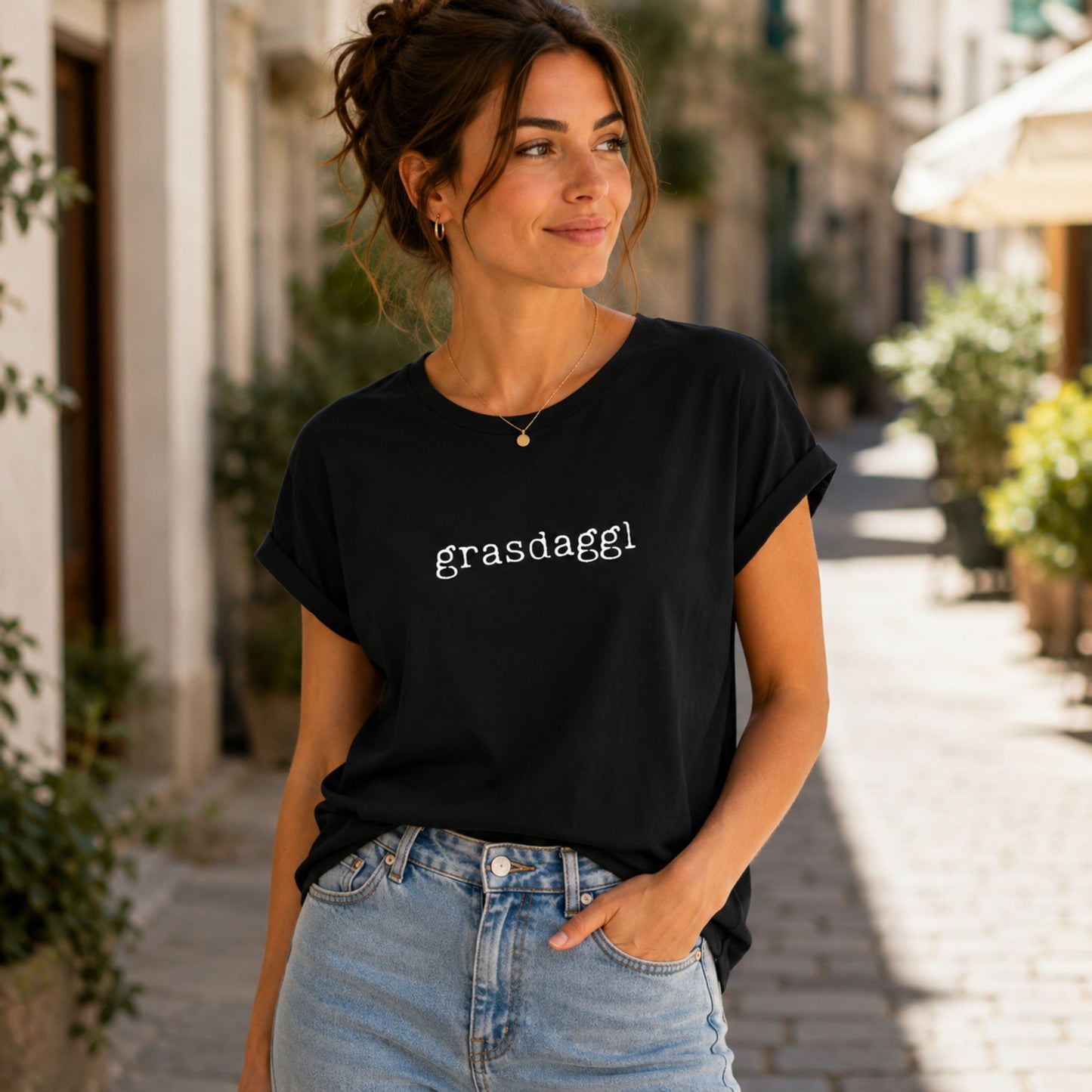 T-Shirt grasdaggl