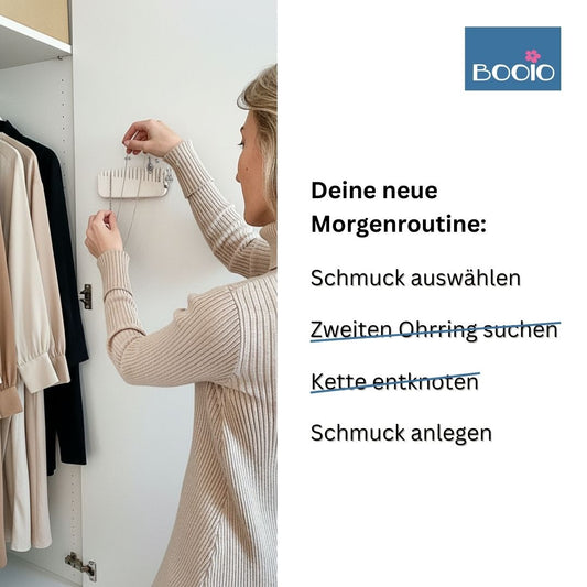 Schmuckhalter Drum- & Dranhänger 2er Set