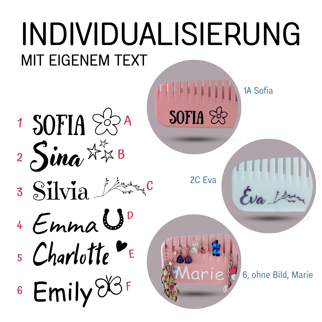 Schmuckhalter Drum- & Dranhänger
