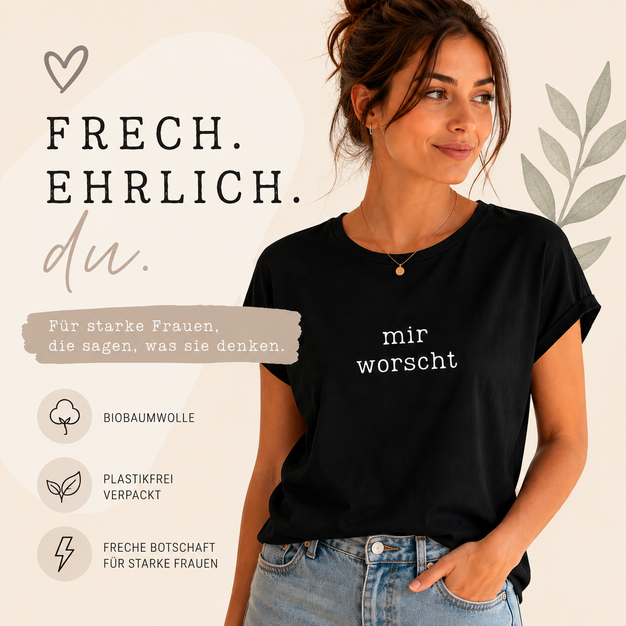 T-Shirt mir worscht