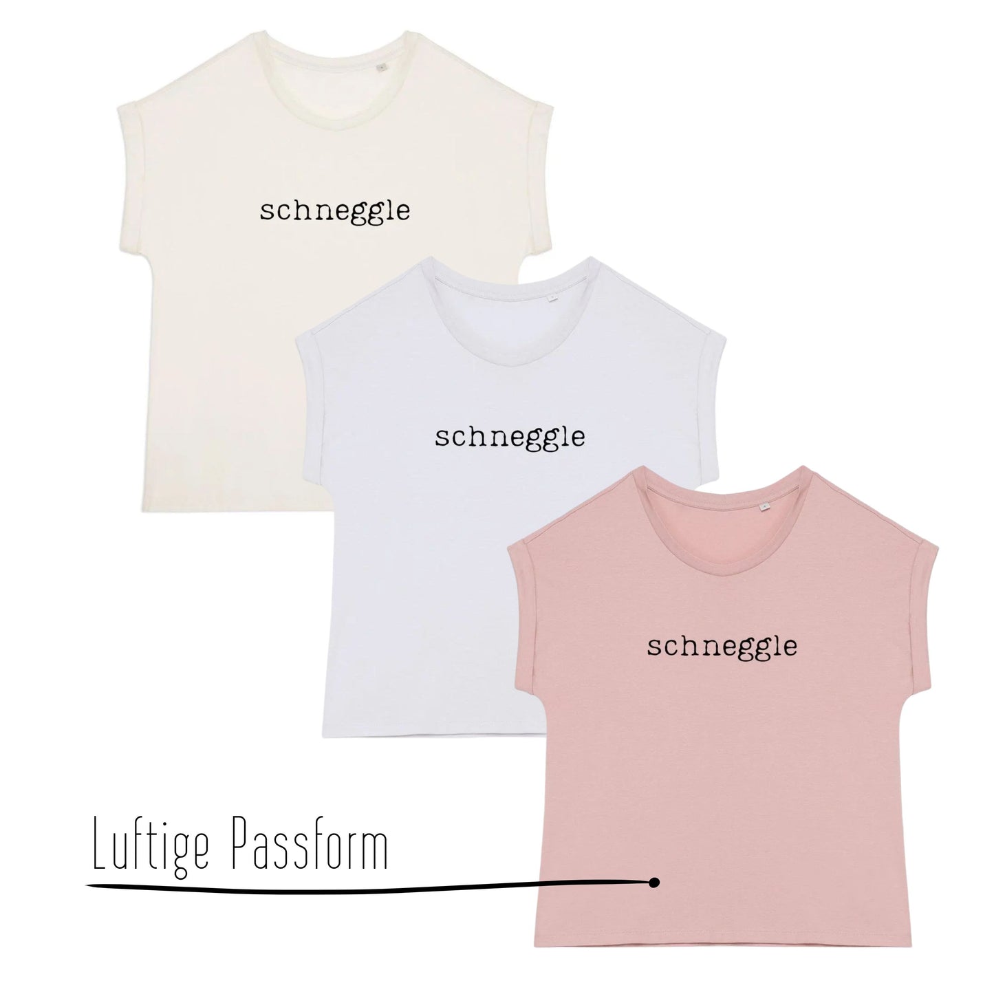 Lockeres Sommer-Shirt "schneggle"