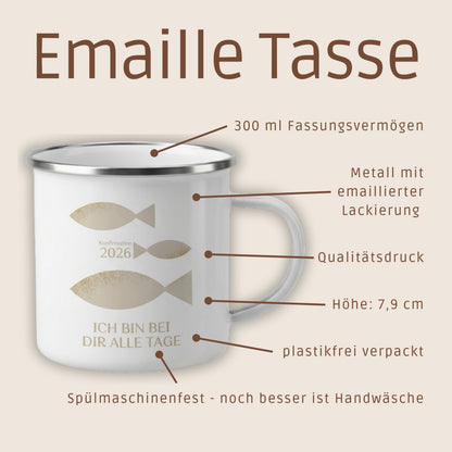 Konfirmationstasse als Geschenk oder Gastgeschenk zur Konfirmation