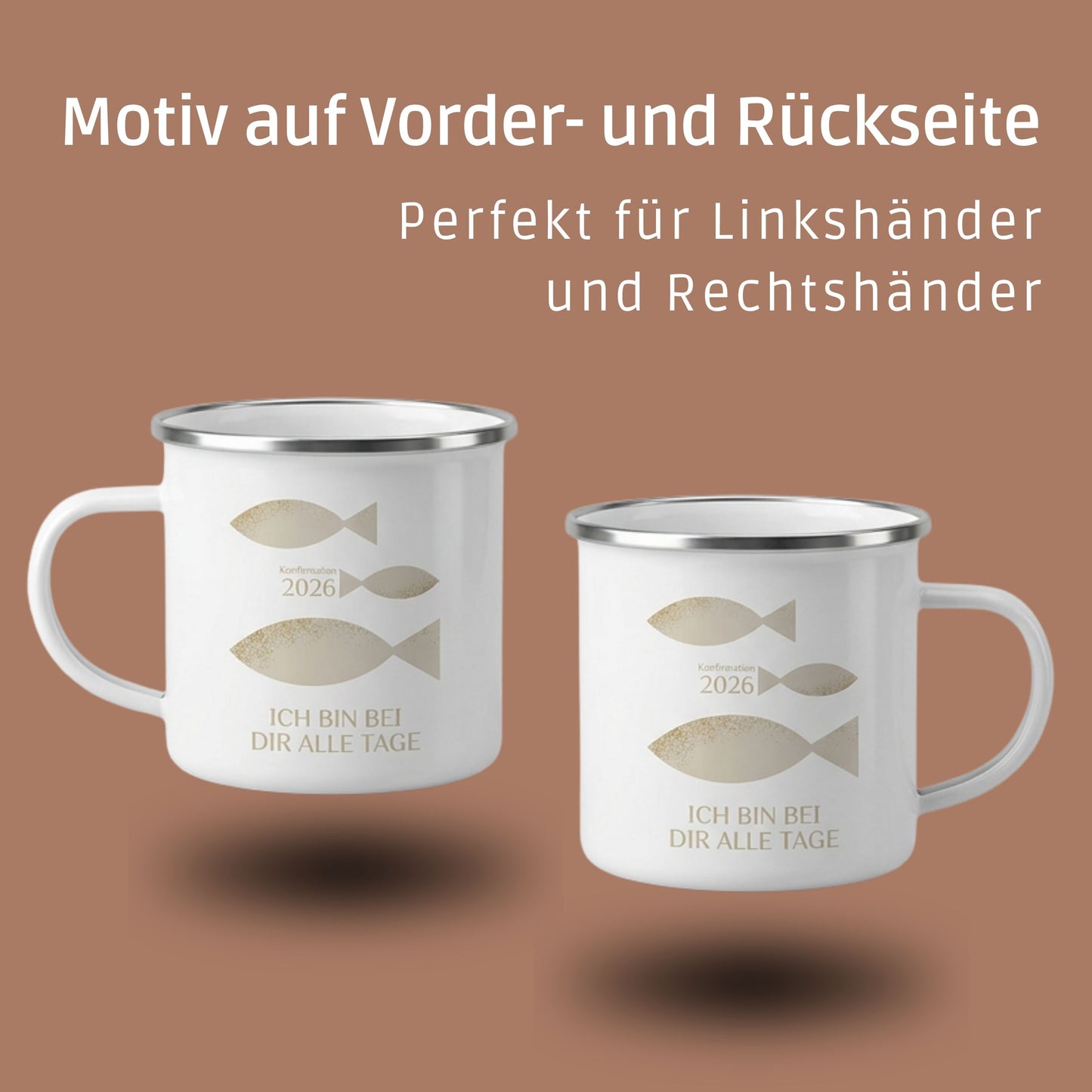 Konfirmationstasse als Geschenk oder Gastgeschenk zur Konfirmation
