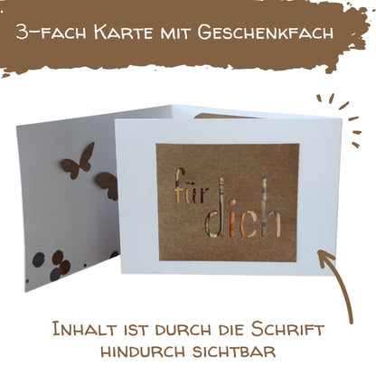 3-fach-Karte für die beste Mama der Welt zum Geburtstag, Muttertag oder einfach so. Wahlweise mit… – Ansicht 4