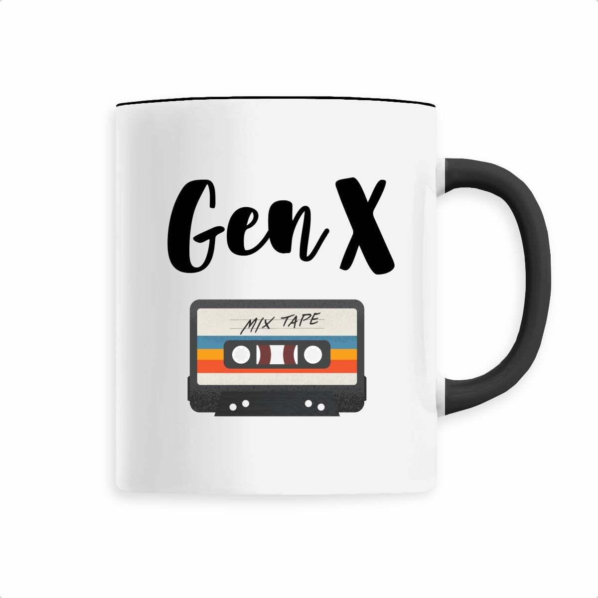 Lustige Tasse für die Generation X | Gen X Tasse mit nostalgischem Mix Tape Aufdruck | Nostalgische Tasse… – Ansicht 7