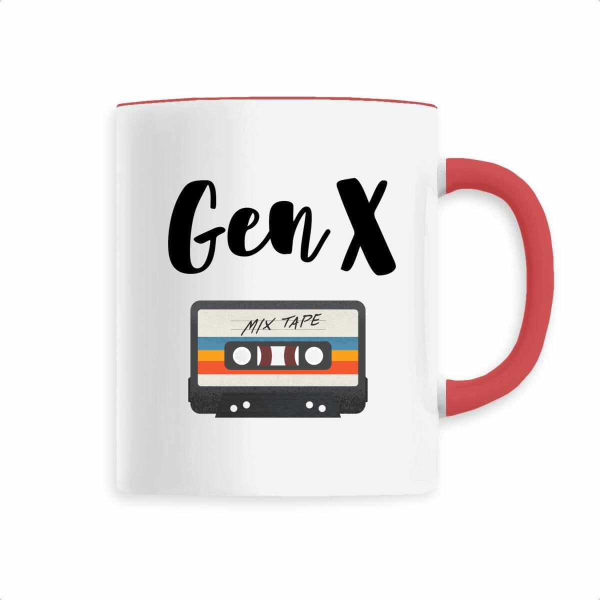Lustige Tasse für die Generation X | Gen X Tasse mit nostalgischem Mix Tape Aufdruck | Nostalgische Tasse… – Ansicht 5