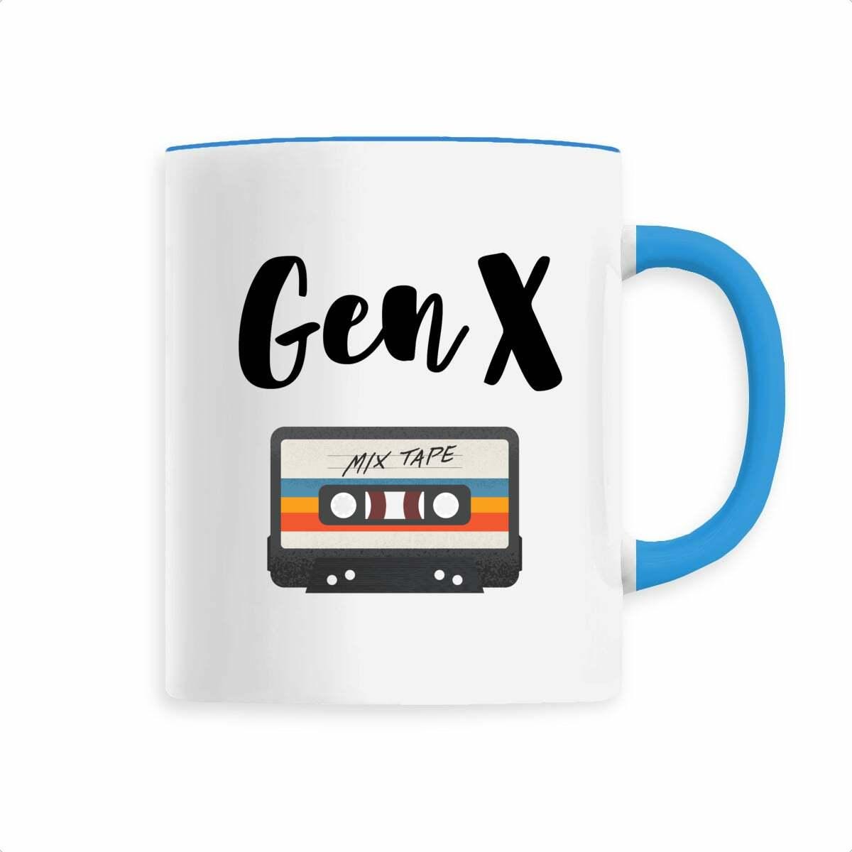 Lustige Tasse für die Generation X | Gen X Tasse mit nostalgischem Mix Tape Aufdruck | Nostalgische Tasse… – Ansicht 4