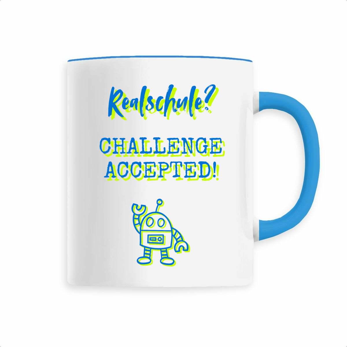 Realschule - challenge accepted! tasse als schulanfangsgeschenk für realschüler*innen – Ansicht 2