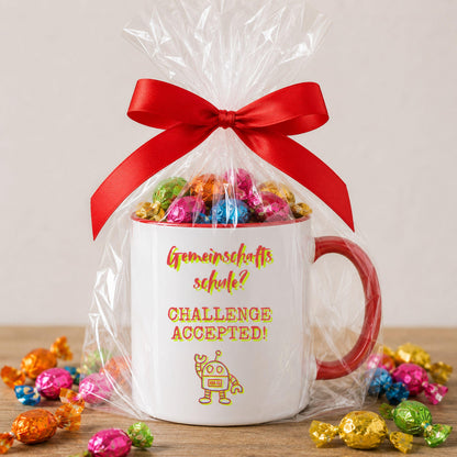 Cooles Geschenk zum Start in die Gemeinschaftsschule | Motivations-Tasse Schulanfangsgeschenk | Geschenk zur 5. Klasse…