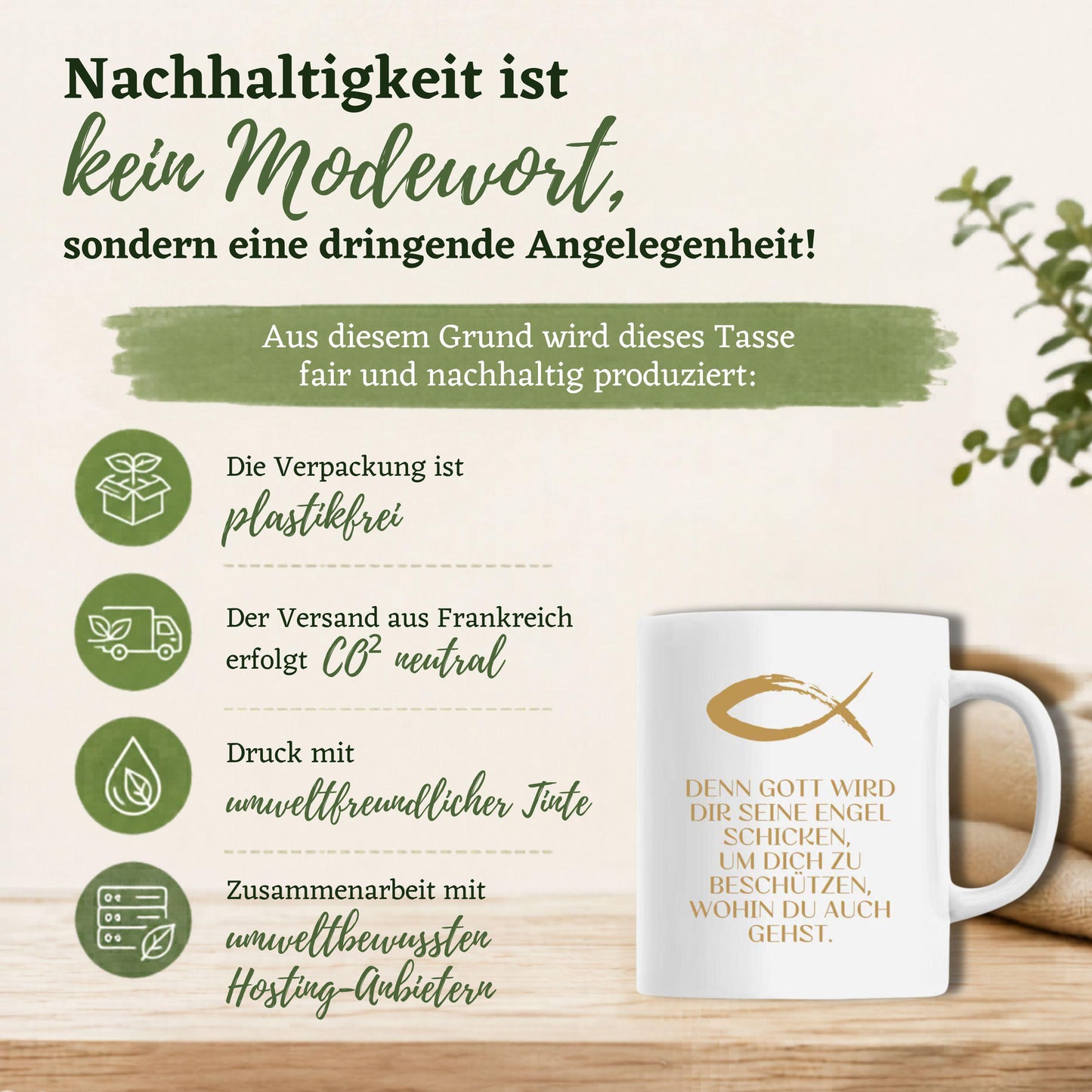 Christliches Geschenk zum Geburtstag, zur Konfirmation | Minimalistisch und schlichtes religiöses… – Ansicht 6