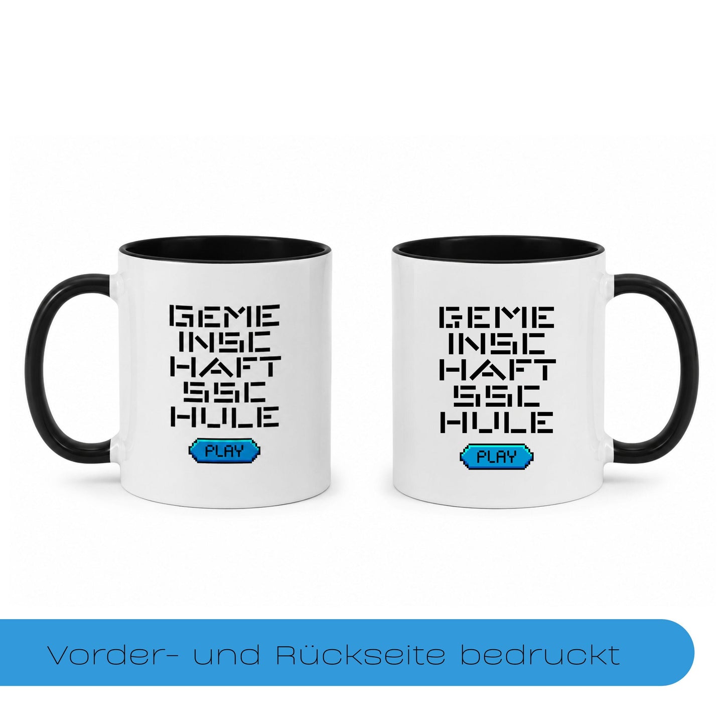 Tasse Gemeinschaftsschule für Gamer | Lustige Tasse zum Schulstart | Geschenk für Gemeinschaftsschüler |… – Ansicht 3