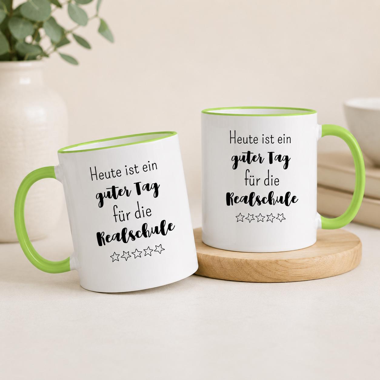 Tasse zum Schulstart Realschule | Geschenk für Realschüler | Geschenk zum Schulanfang | Lustige… – Ansicht 3