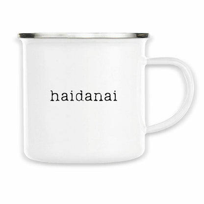 Das emotionalste schwäbische Wort auf einer Emaille Tasse „Haidanai!“, herrlich ausdrucksstark für… – Ansicht 4