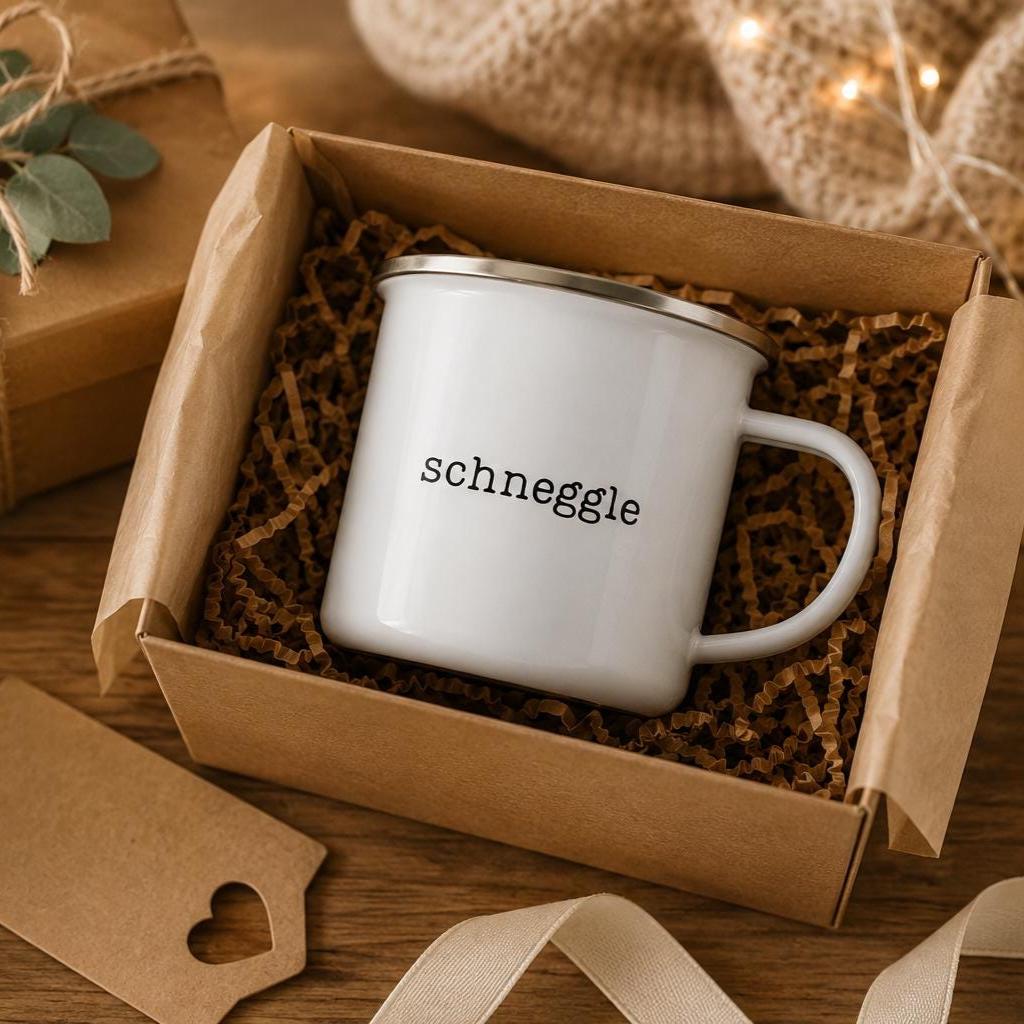 Die ultimative Schwabentasse fürs cuties: „Schneggle!“, minimalistisch & liebevoll. Super Geschenk für… – Ansicht 5
