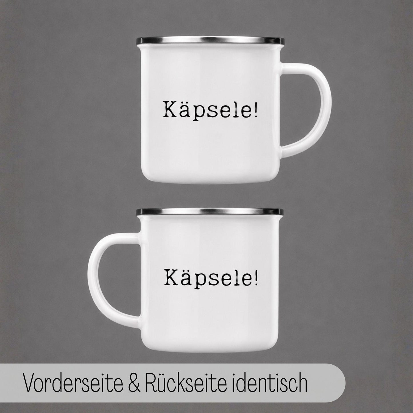 Die ultimative Schwabentasse fürs Schlauköpfe: „Käpsele!“, minimalistisch & charmant. Geschenk für… – Ansicht 2