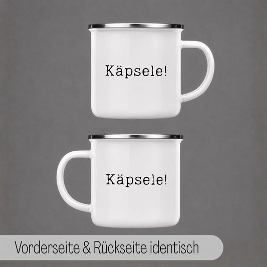 Die ultimative Schwabentasse fürs Schlauköpfe: „Käpsele!“, minimalistisch & charmant. Geschenk für… – Ansicht 2