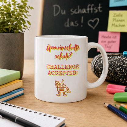 Cooles Geschenk zum Start in die Gemeinschaftsschule | Motivations-Tasse Schulanfangsgeschenk | Geschenk… – Ansicht 6