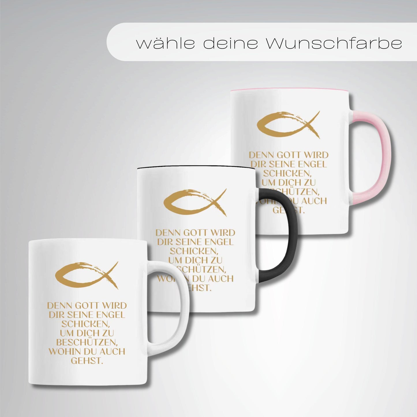 Christliches Geschenk zum Geburtstag, zur Konfirmation | Minimalistisch und schlichtes religiöses… – Ansicht 5