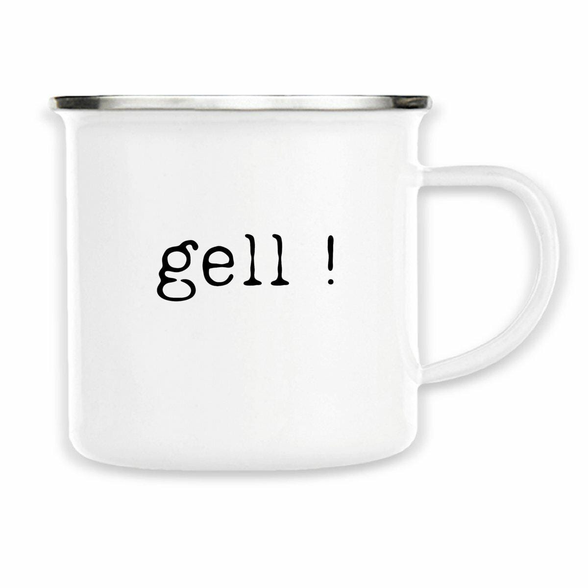 Typisch schwäbische Statement Tasse „gell!“ Das gesamte Schwabentum in ein Wort gefasst - perfektes… – Ansicht 6