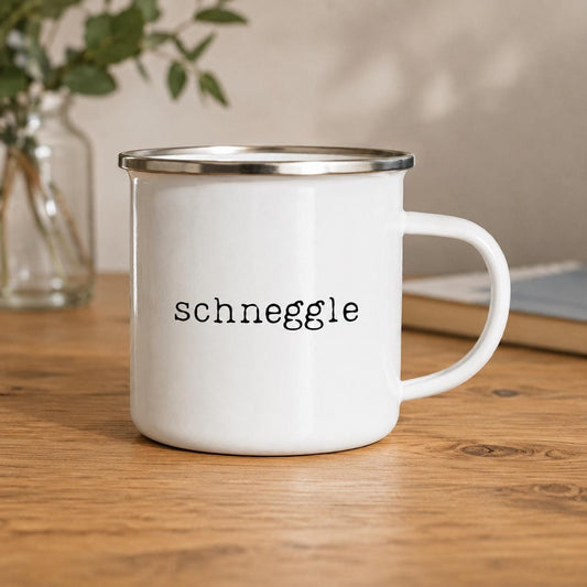 Die ultimative Schwabentasse fürs cuties: „Schneggle!“, minimalistisch & liebevoll. Super Geschenk für Freundin