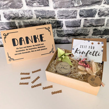 Abschiedsgeschenk für die Lehrerin: Liebevoll gestaltete Geschenkbox als persönliches Dankeschön zum… – Ansicht 9