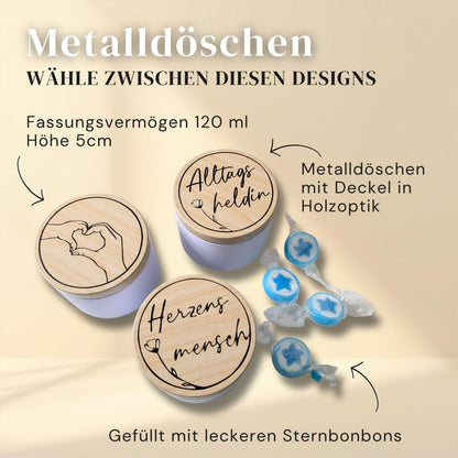 Abschiedsgeschenk für Erzieherin: Liebevoll gestaltete Geschenkbox als persönliches Dankeschön zum… – Ansicht 5