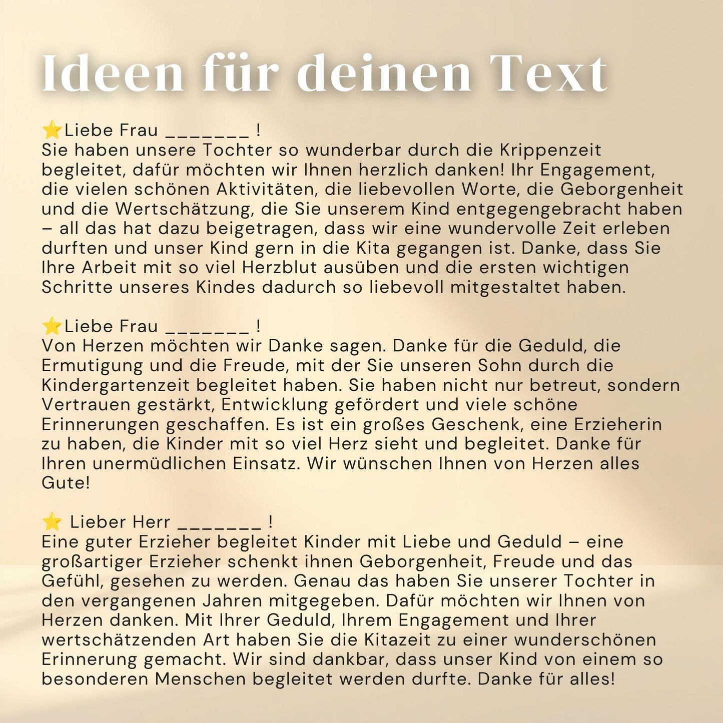 Abschiedsgeschenk für Erzieherin: Liebevoll gestaltete Geschenkbox als persönliches Dankeschön zum… – Ansicht 8