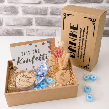 Abschiedsgeschenk für Erzieherin: Liebevoll gestaltete Geschenkbox als persönliches Dankeschön zum… – Ansicht 9