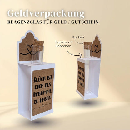 Personalisiertes Geschenk als Dankeschön für deine Hebamme | Geschenkbox mit Geldgeschenk für Hebamme |… – Ansicht 7