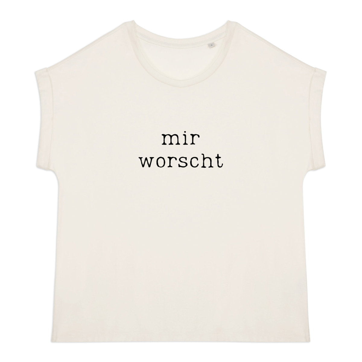 T-Shirt mir worscht - vorderseite_0