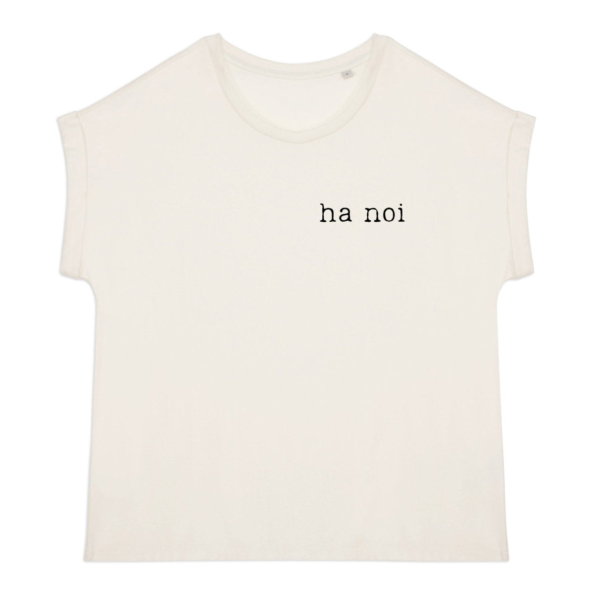 Statement Damen Shirt mit dem schwäbischen Aufdruck ha noi - vorderseite_0