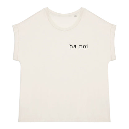 Statement Damen Shirt mit dem schwäbischen Aufdruck ha noi - vorderseite_0