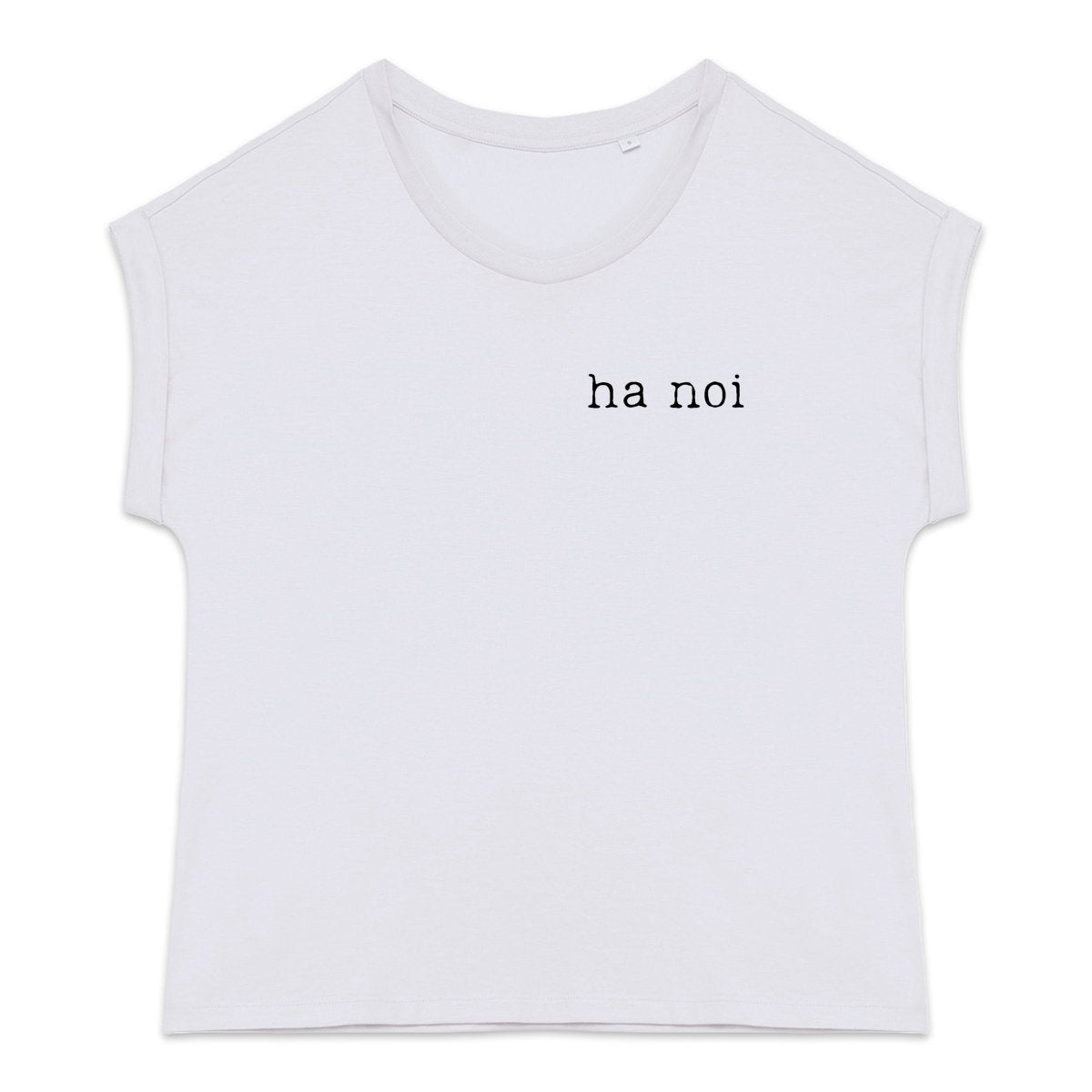 Statement Damen Shirt mit dem schwäbischen Aufdruck ha noi - vorderseite_1