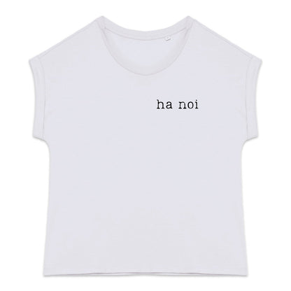 Statement Damen Shirt mit dem schwäbischen Aufdruck ha noi - vorderseite_1