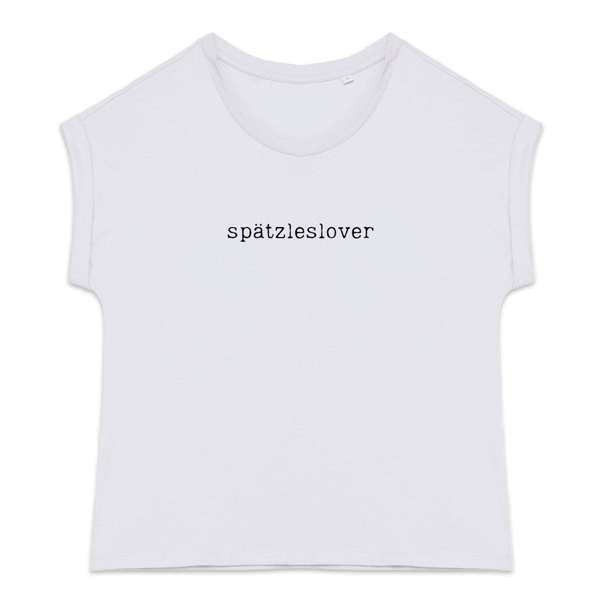Luftiges Sommer Statement Shirt für spätzleslover - vorderseite_1