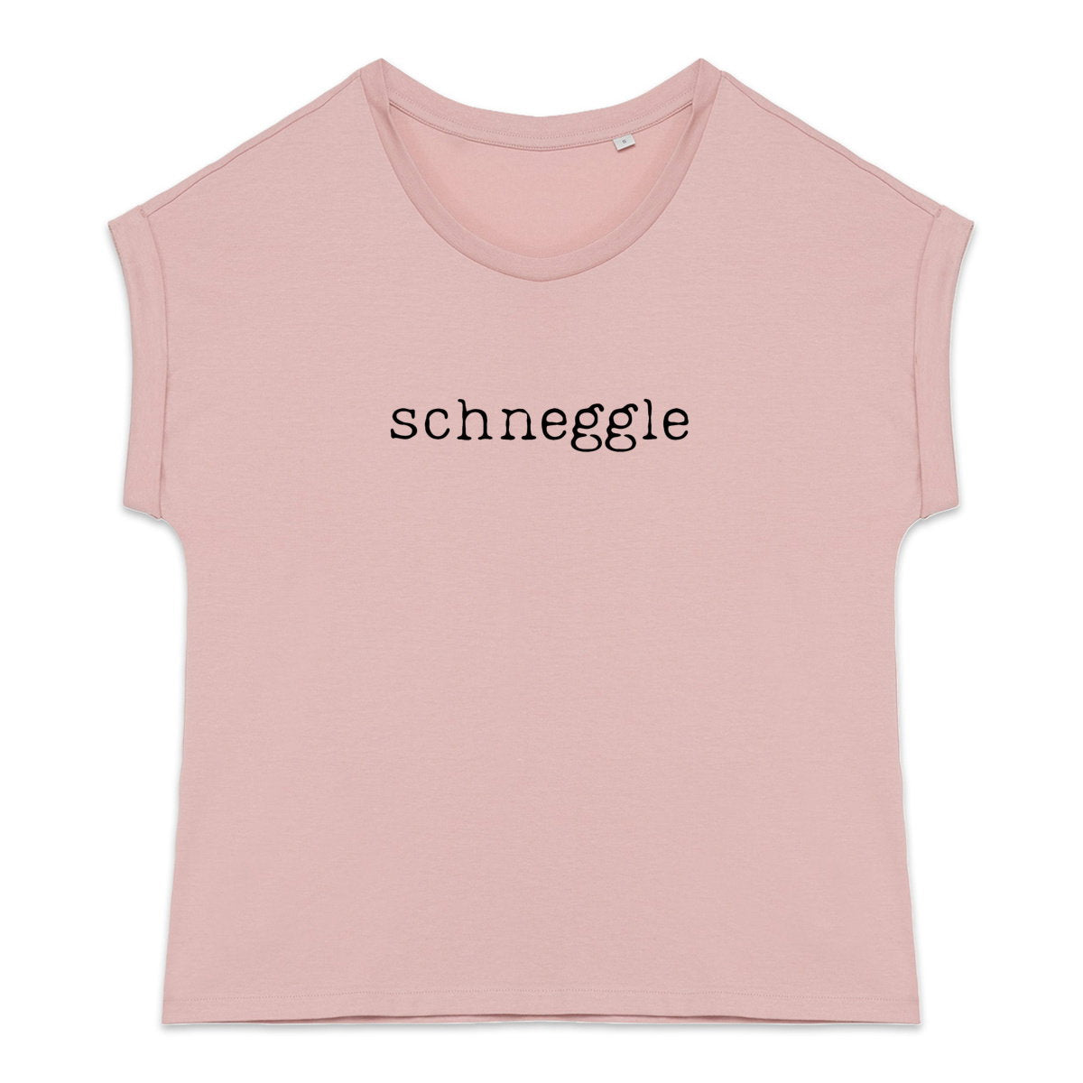 Lockeres Sommer-Shirt mit schwäbischem schneggle Aufdruck – ein originelles Geschenk für - vorderseite_2