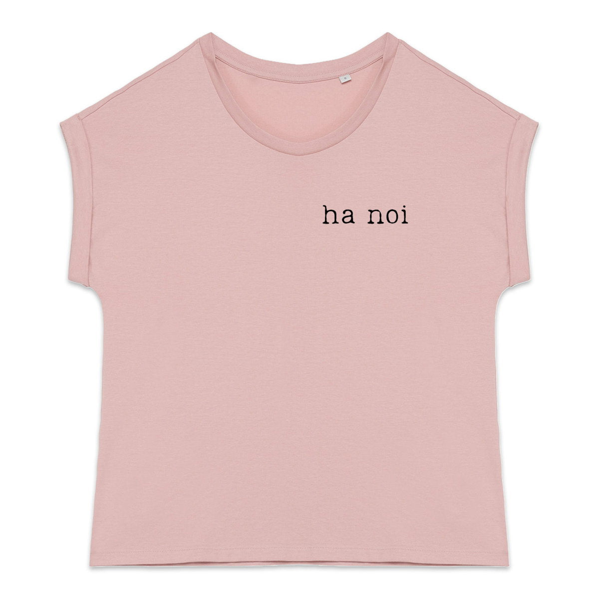 Statement Damen Shirt mit dem schwäbischen Aufdruck ha noi - vorderseite_2